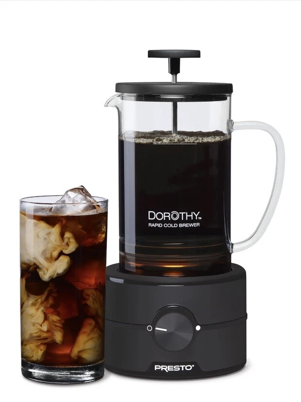 Presto Dorothy Rapid Cold Brewer Cold Brew at Home in Minute